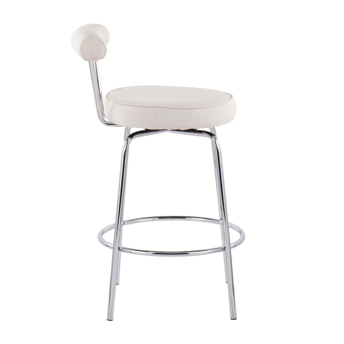 Majestic Office Furniture 26" Fixed-Height Counter Stool - Set of 2