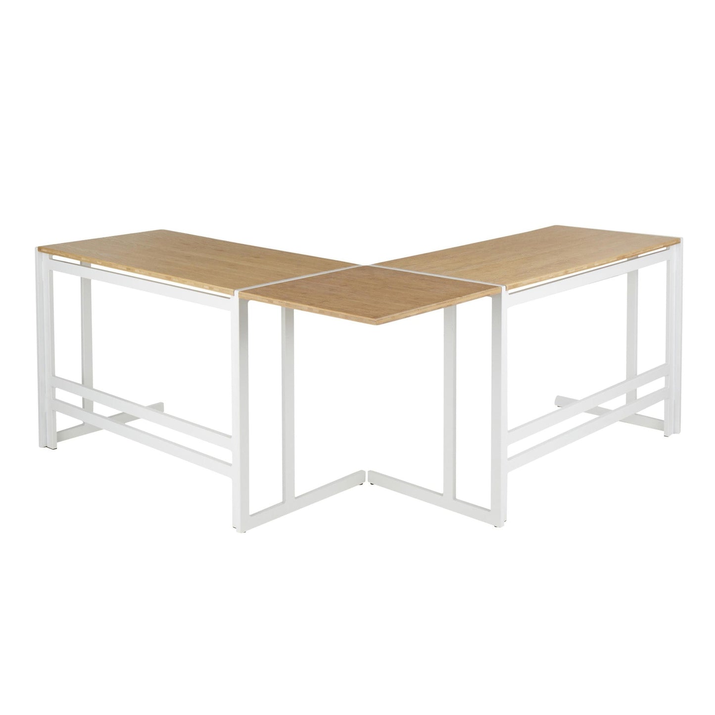 Lumisource Roman Office Desk - L Shaped Set