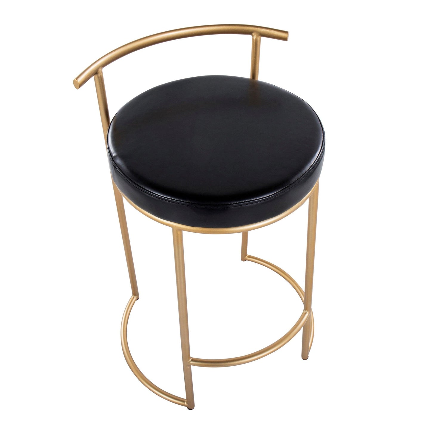 Majestic Office Furniture Fuji 26" Fixed-Height Counter Stool - Set of 2