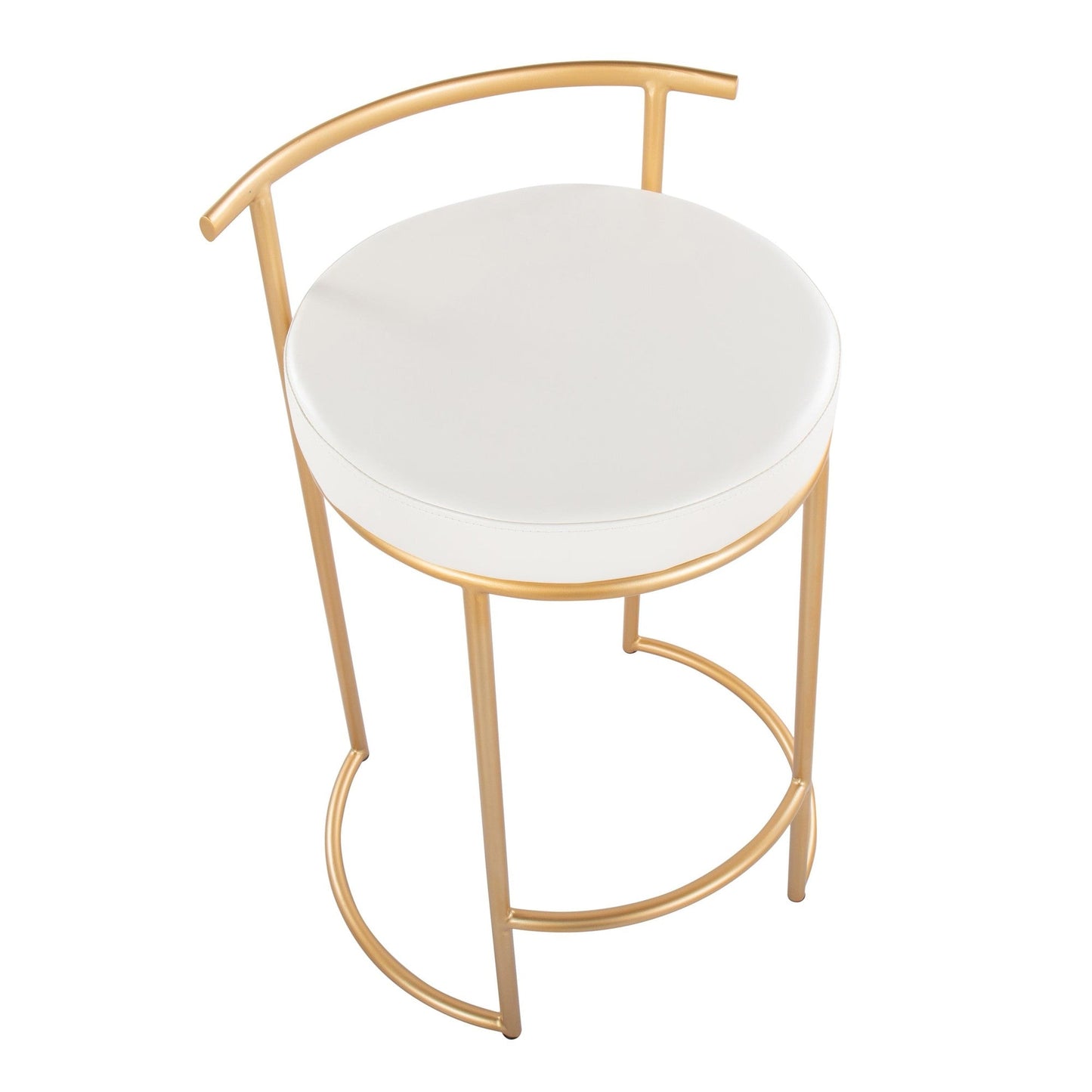 Majestic Office Furniture Fuji 26" Fixed-Height Counter Stool - Set of 2