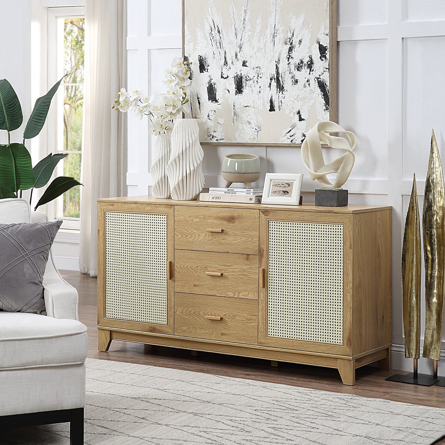 Manhattan Comfort Sheridan Sideboard Cabinet