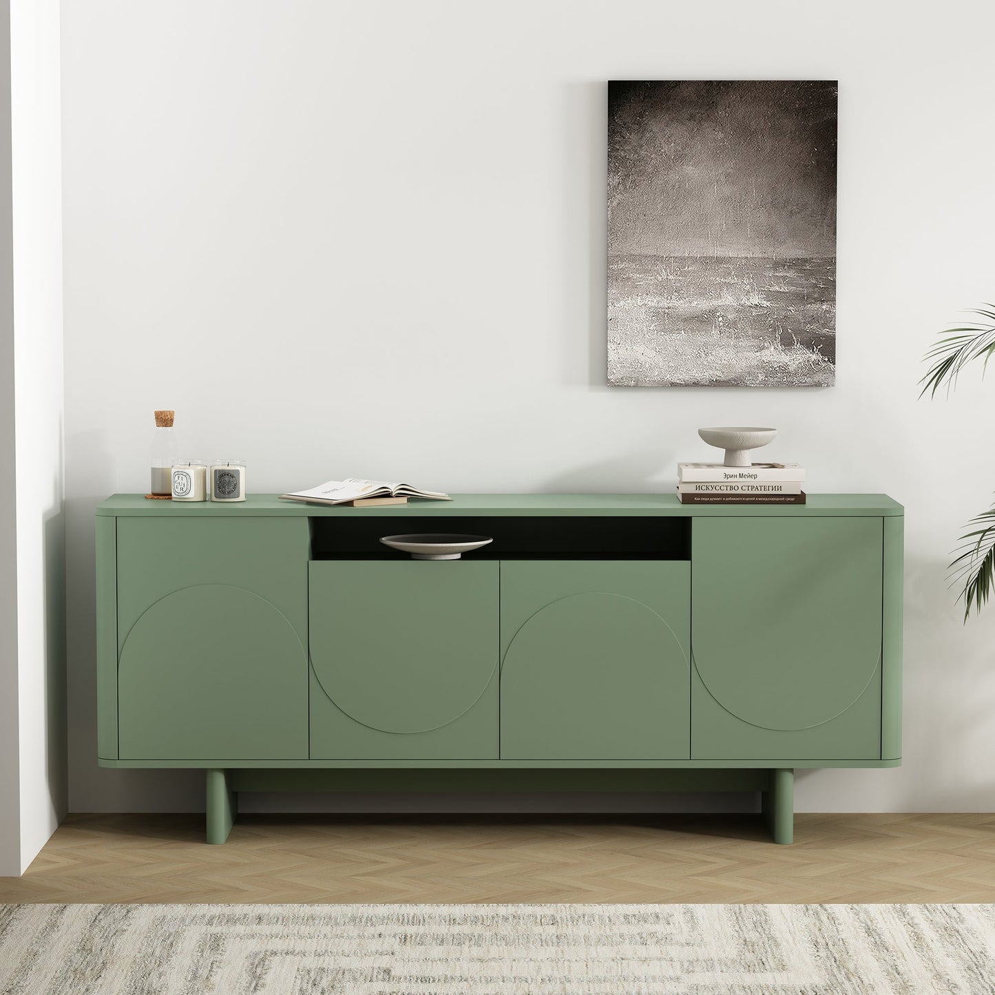 Manhattan Comfort Ella 70.86" Sideboard