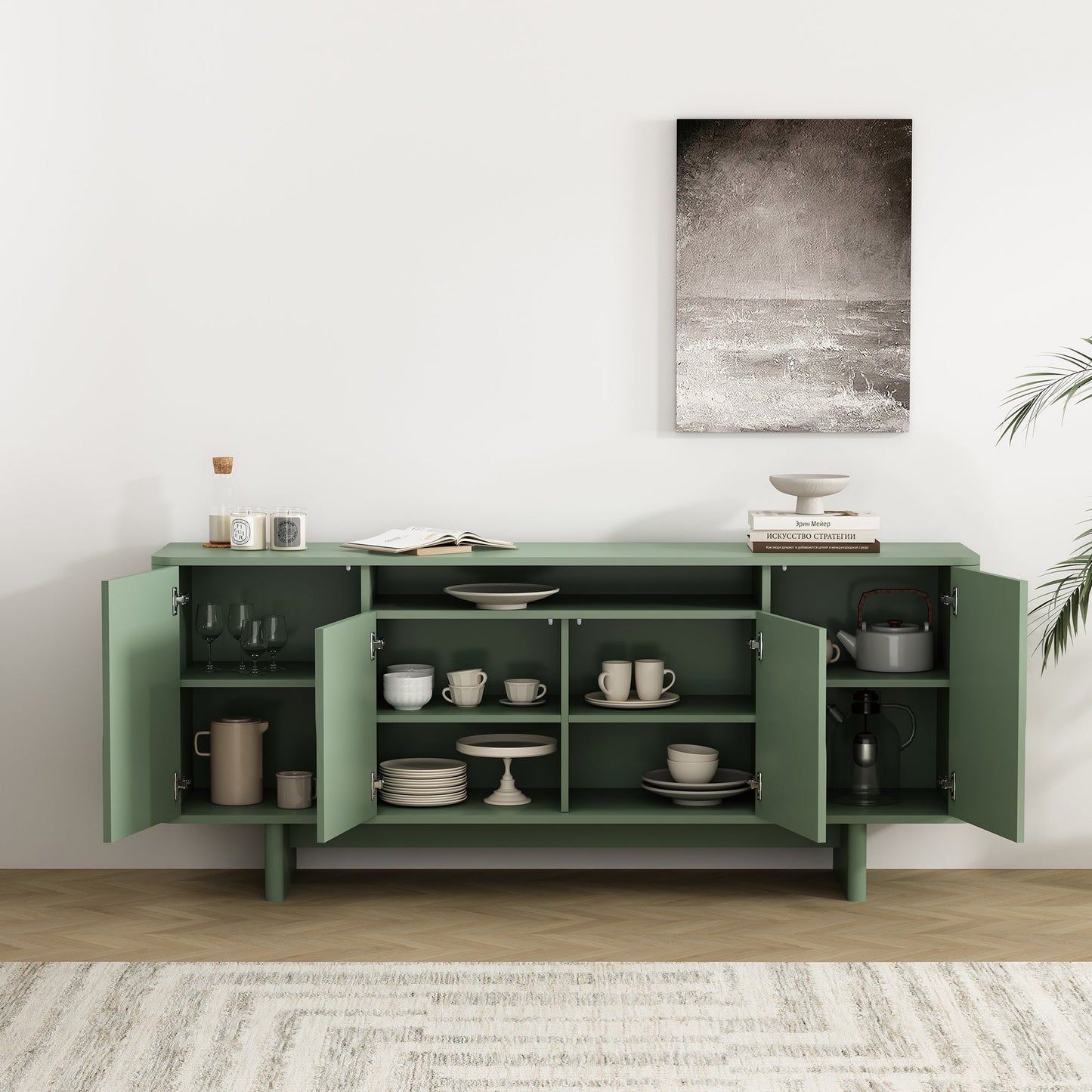 Manhattan Comfort Ella 70.86" Sideboard