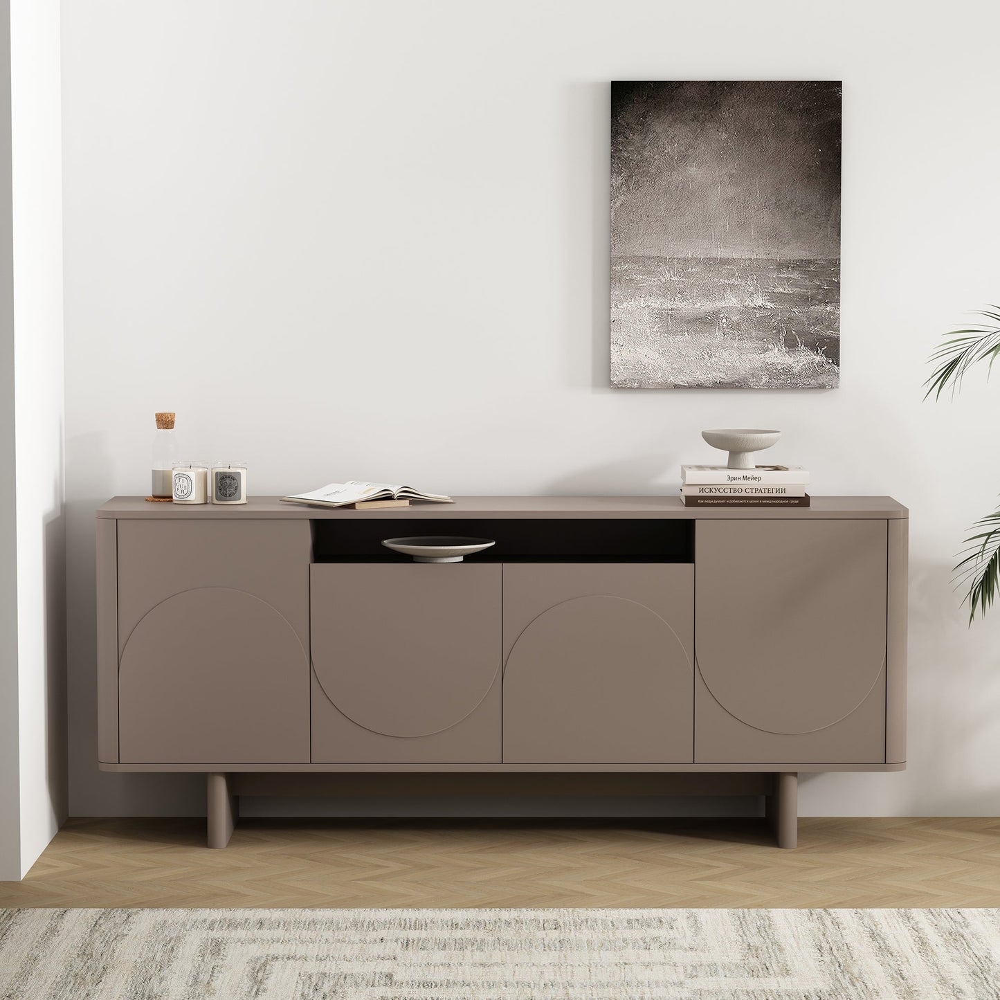 Manhattan Comfort Ella 70.86" Sideboard