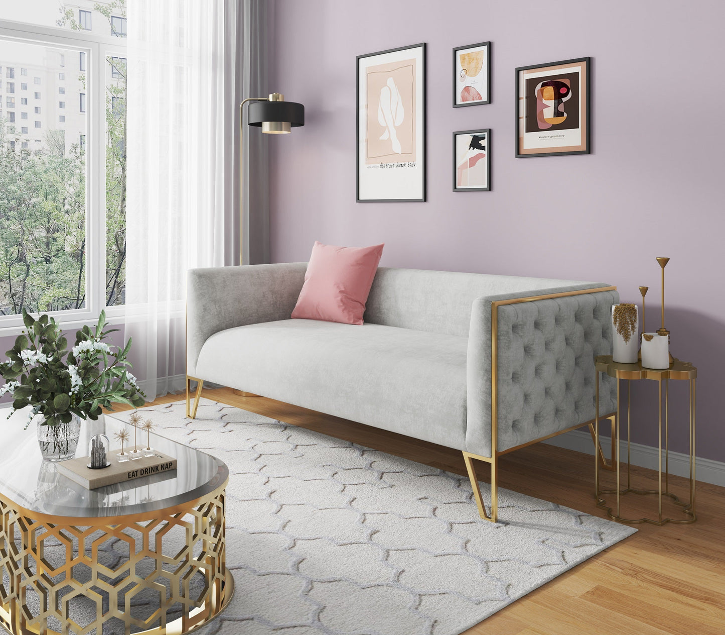 Manhattan Comfort Vector Sofa