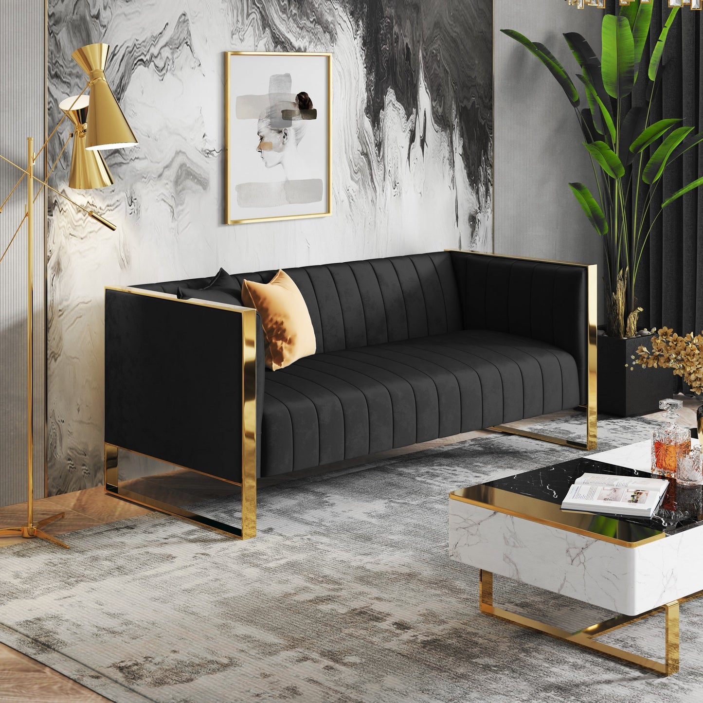 Manhattan Comfort Trillium Sofa