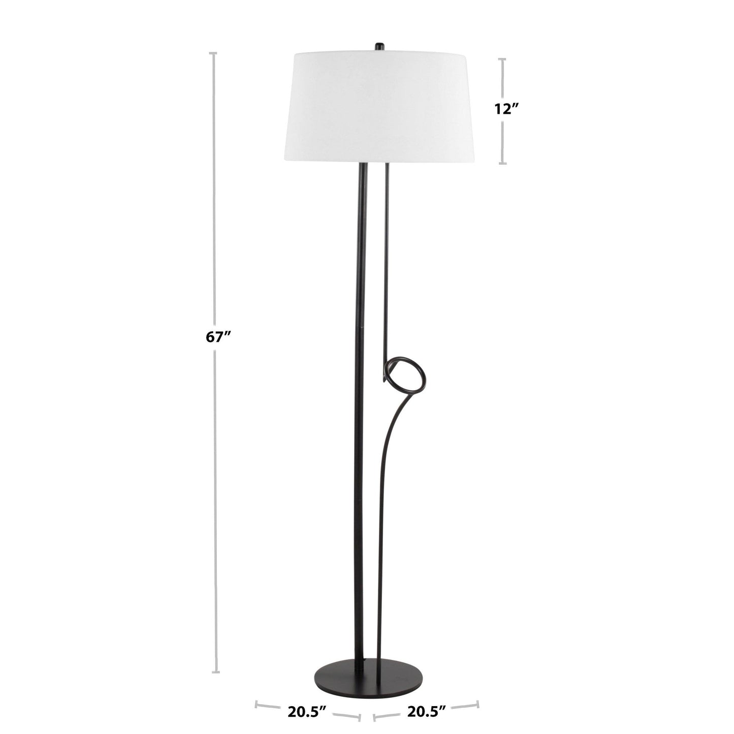 Majestic Office Furniture Floor Lamp