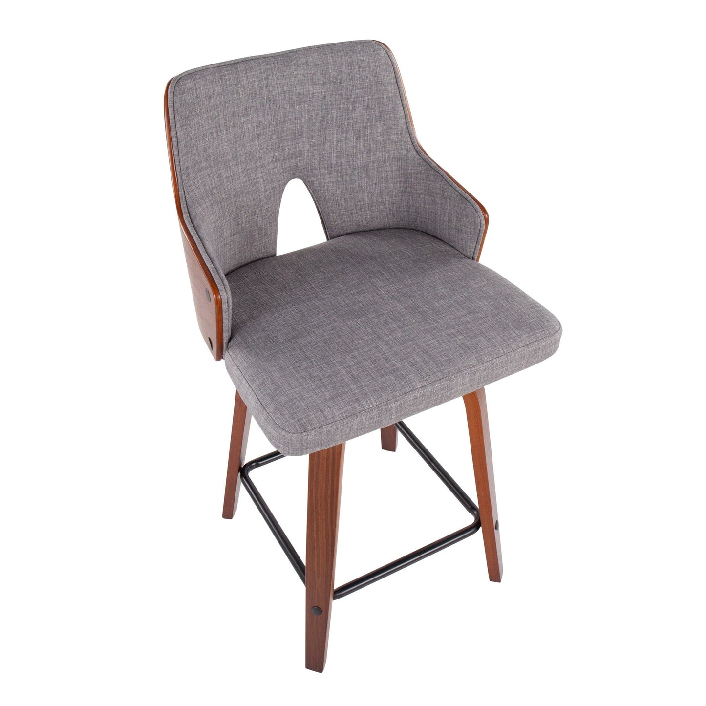 Majestic Office Furniture 24" Fixed-Height Counter Stool - Set of 2