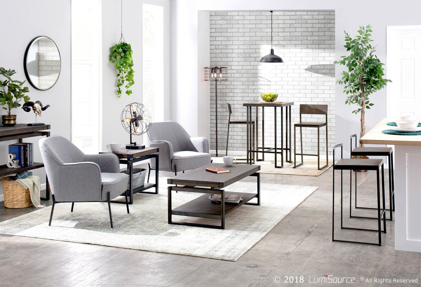 Majestic Office Furniture Stacker 26" Fixed-Height Counter Stool - Set Of 3