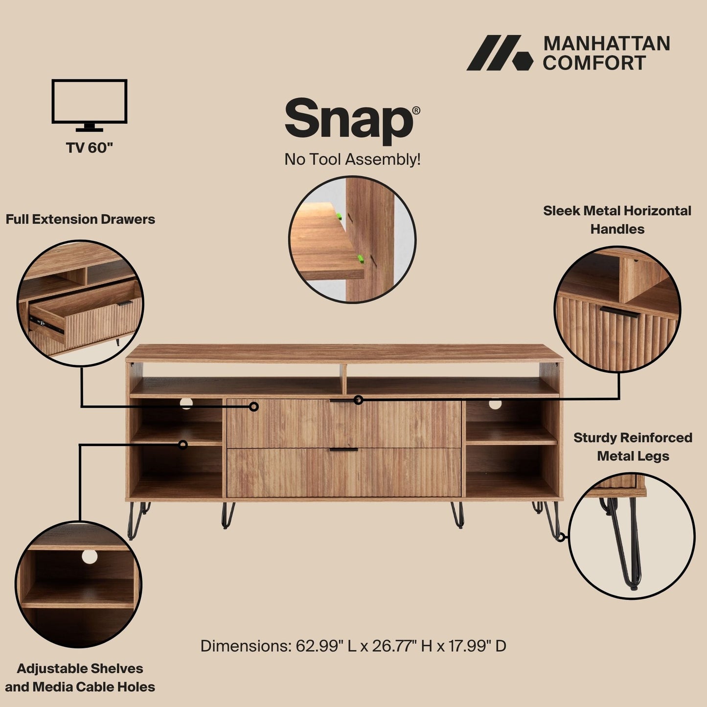 Manhattan Comfort DUMBO TV Stand