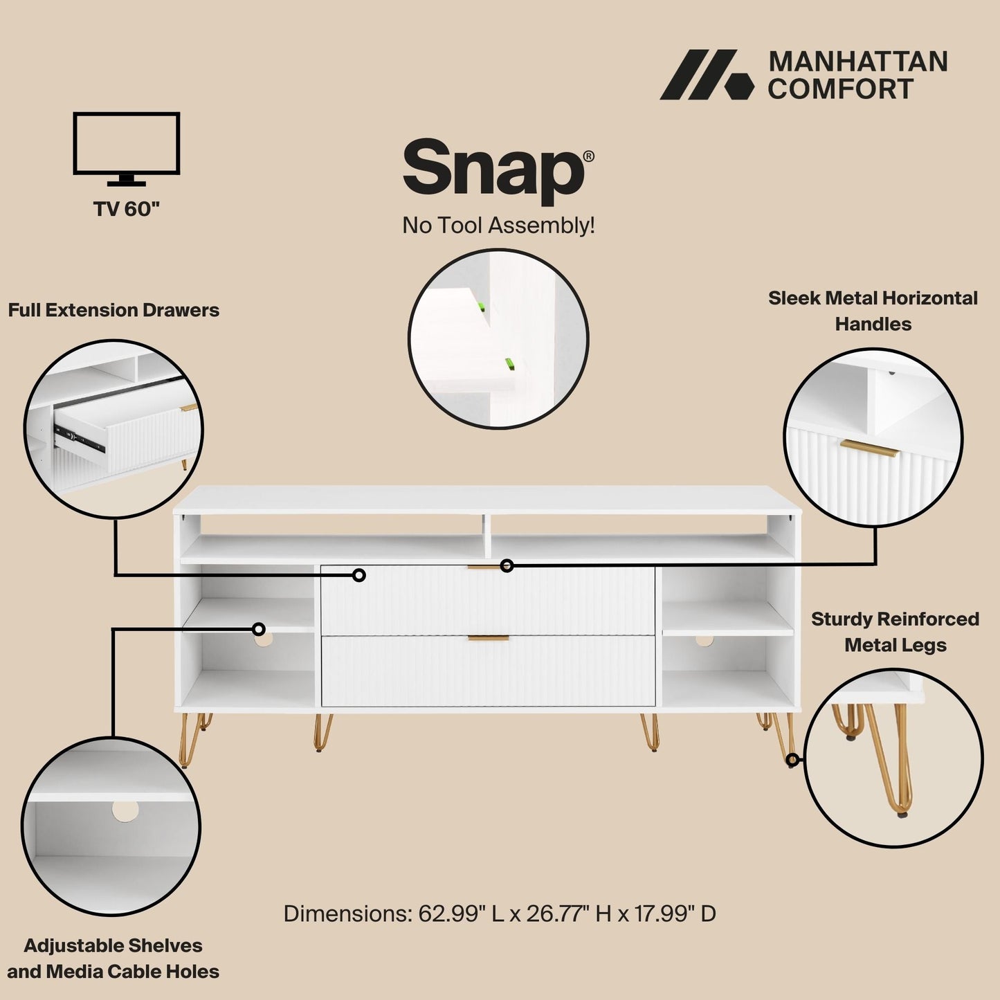 Manhattan Comfort DUMBO TV Stand