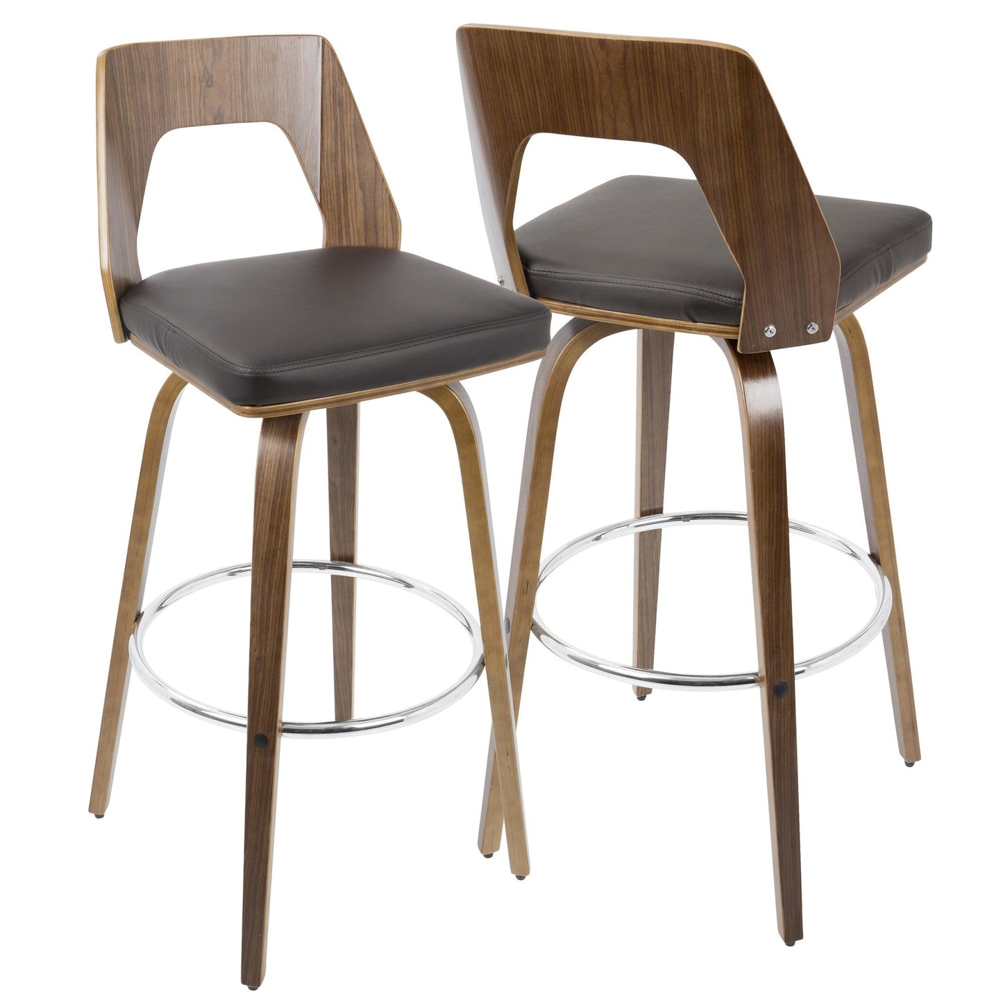 Majestic Office Furniture 30" Fixed-Height Barstool - Set of 2
