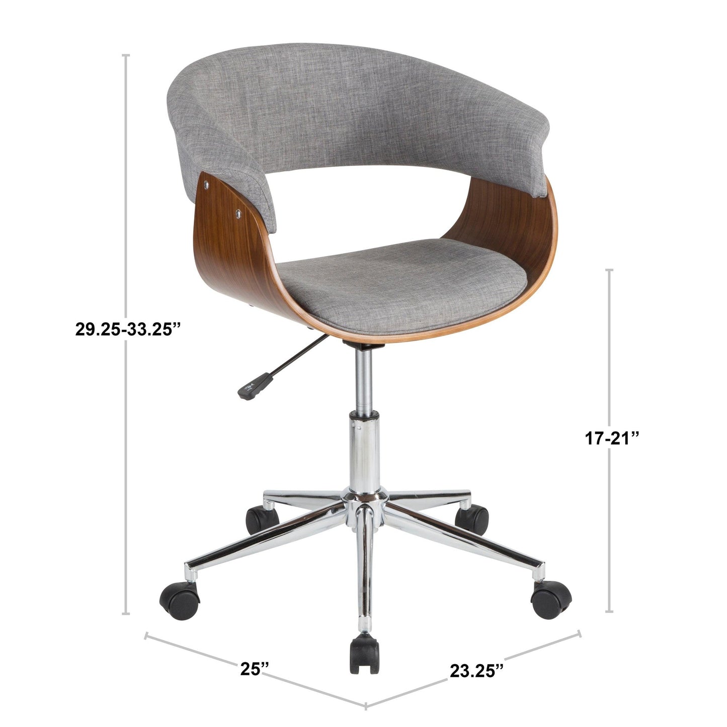 Lumisource Vintage Mod Office Chair