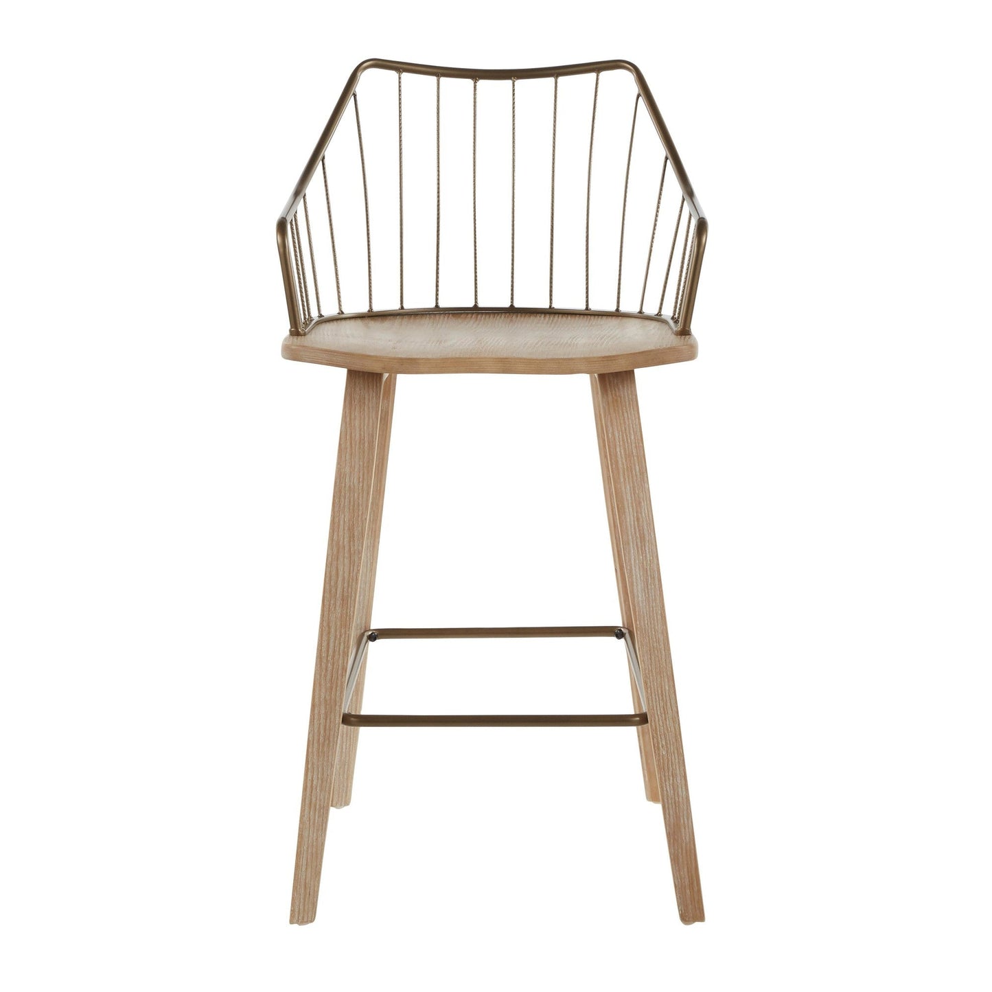Majestic Office Furniture 26" Fixed-Height Counter Stool