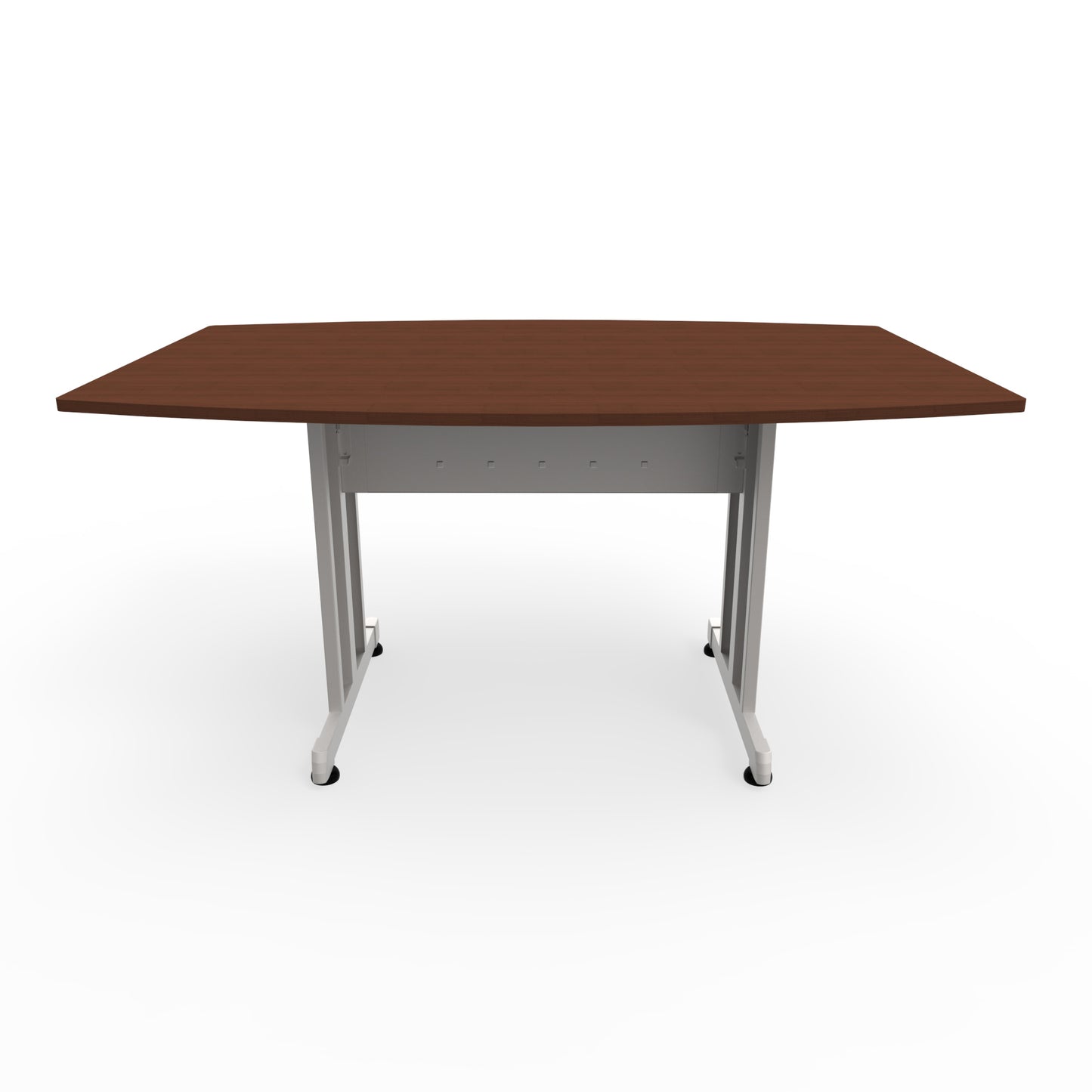 Boat Shape Conference Table, Seats 6, 60”Wx40”D