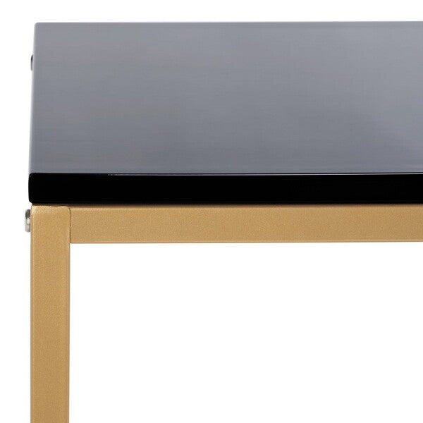 Viv Glossy Wooden Desk
