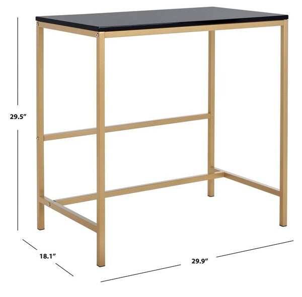 Viv Glossy Wooden Desk
