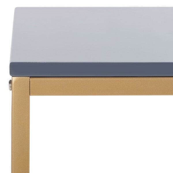 Viv Glossy Wooden Desk
