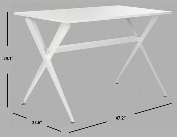 Chapman Cross - Leg Metal Desk