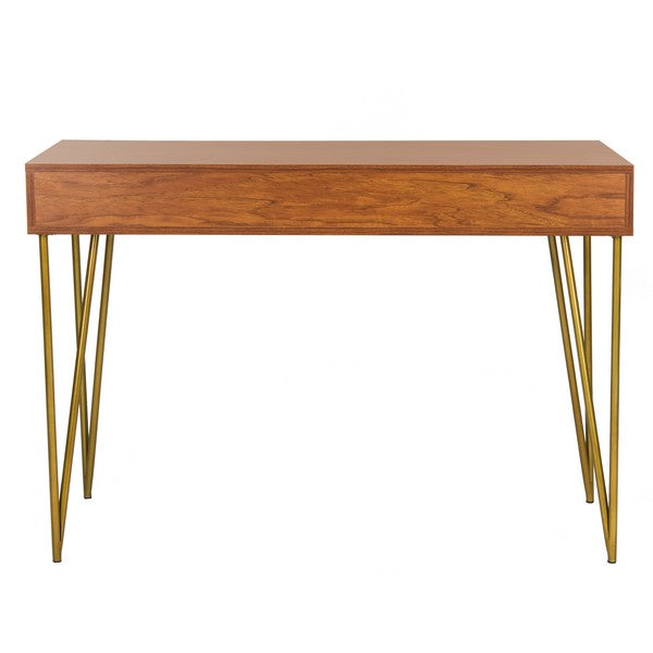 Pine Two Drawer Desk