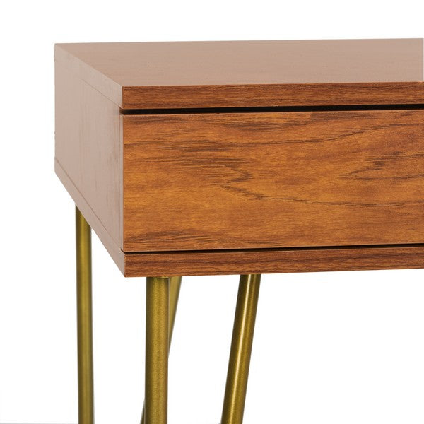 Pine Two Drawer Desk