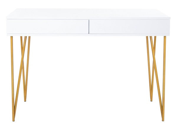 Pine Two Drawer Desk