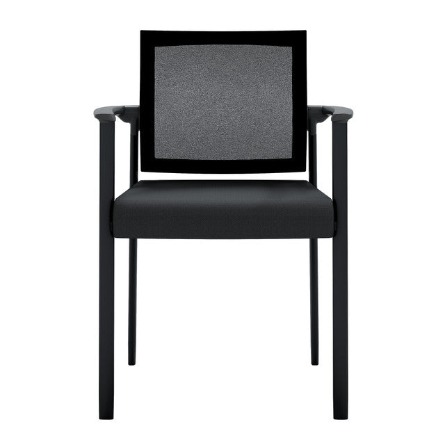 OfficeSource | Oslo | Mesh Back Stacking Guest Chair