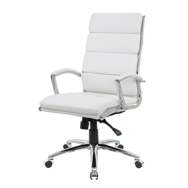 OfficeSource | Merak | Executive High Back with Chrome Base