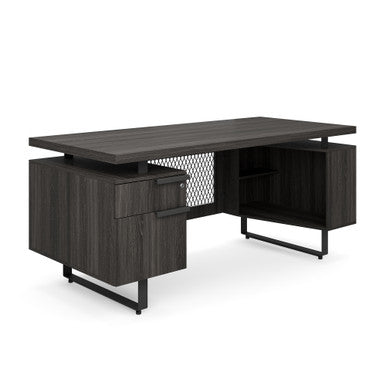 OfficeSource | Palisades | Single Pedestal Desk