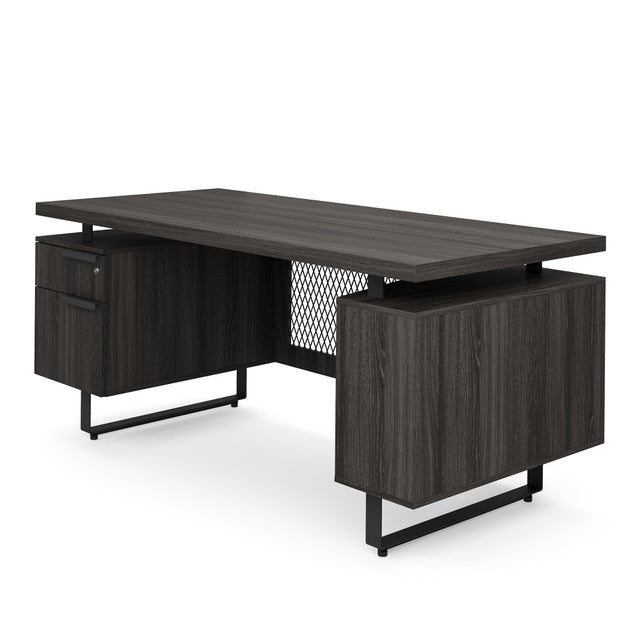 OfficeSource | Palisades | Single Pedestal Desk