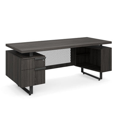 OfficeSource | Palisades | Single Pedestal Desk