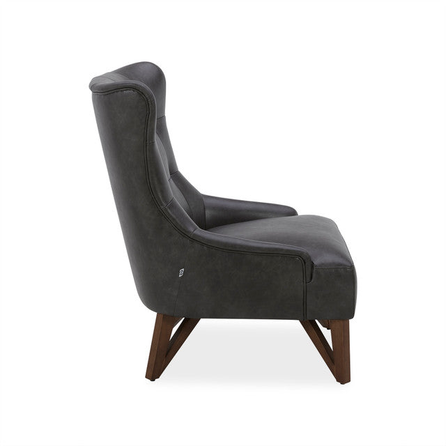 OfficeSource | Remington | Wingback Upholstered Lounge Chair