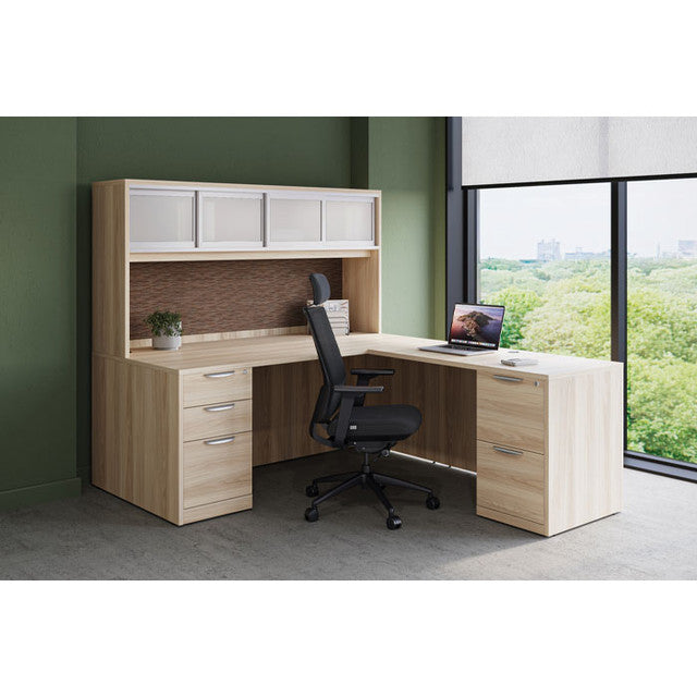OfficeSource | Palma | High Back, Ribbed Mesh Task Chair & Headrest
