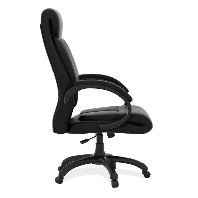 OfficeSource Sierra Collection Executive High Back with Black Frame