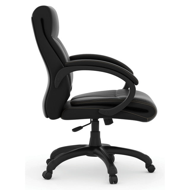 OfficeSource Sierra Collection Executive Mid Back with Black Frame