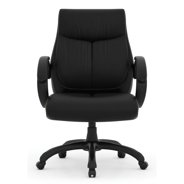 OfficeSource Sierra Collection Executive Mid Back with Black Frame