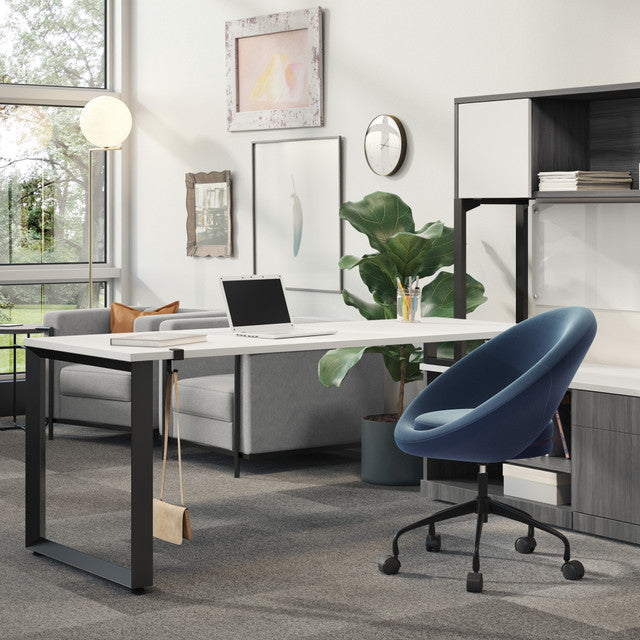 OfficeSource | Scoop | Mid-Century Modern Chair with Five Star Base