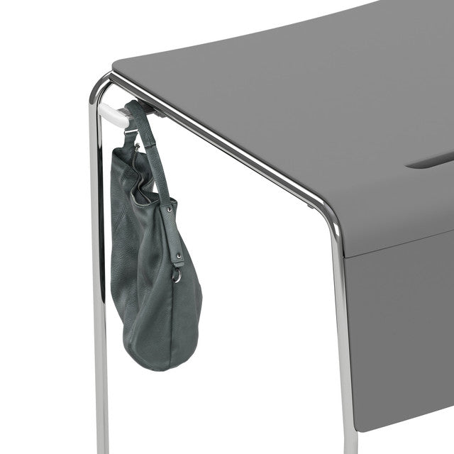 OfficeSource | Mario Collection | Student Stackable Desk with Chrome Frame