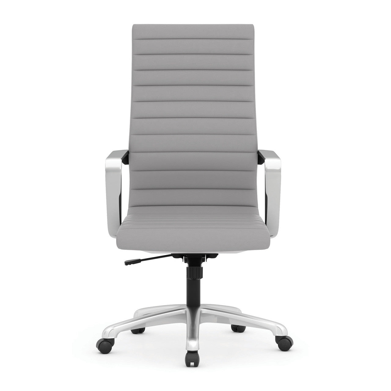 OfficeSource | Tre Lite Collection | Executive High Back Chair with Chrome Frame