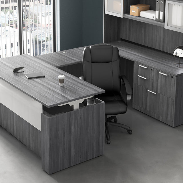 OfficeSource | Provident | Executive High Back with Black Frame