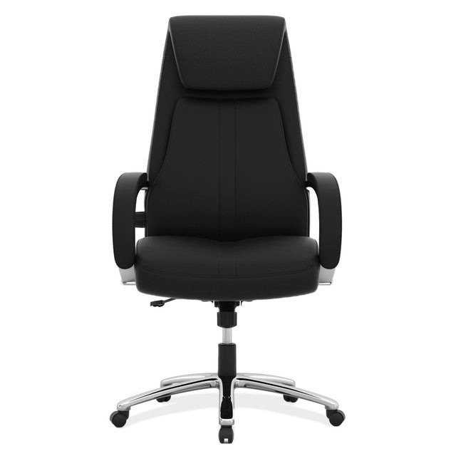 OfficeSource | Bradley | Executive High Back Chair with Chrome Frame