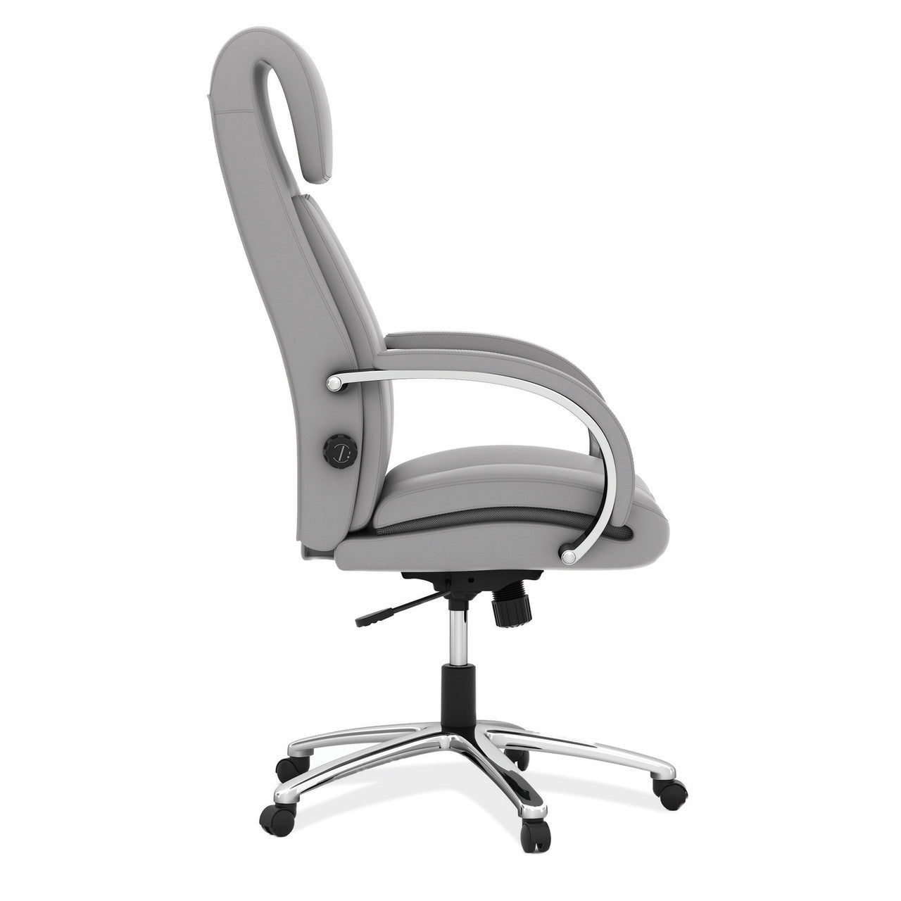 OfficeSource | Bradley | Executive High Back Chair with Chrome Frame
