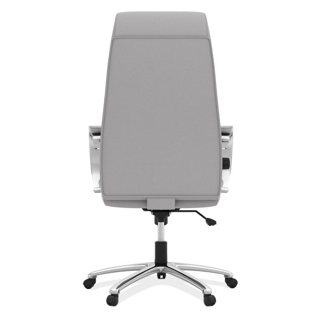 OfficeSource | Bradley | Executive High Back Chair with Chrome Frame