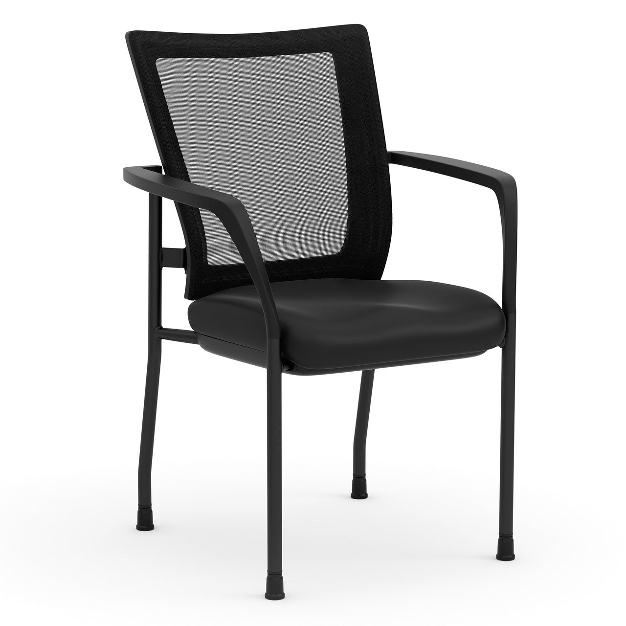 OfficeSource | CoolMesh | Mesh Back Stacking Chair - Antimicrobial