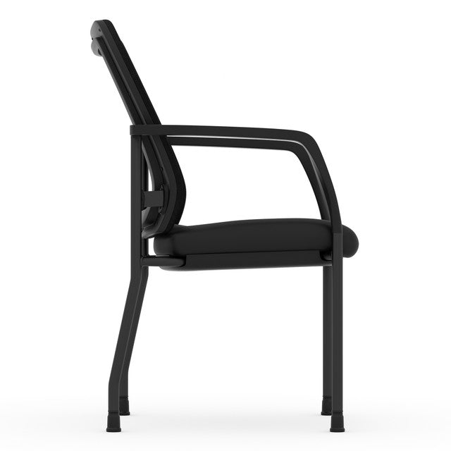 OfficeSource | CoolMesh | Mesh Back Stacking Chair - Antimicrobial