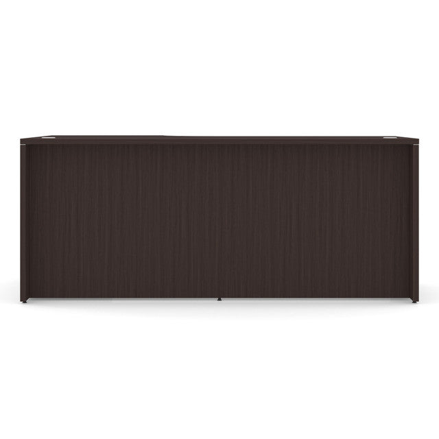 OfficeSource OS Laminate Collection Straight Front Desk with Right Corner Extension