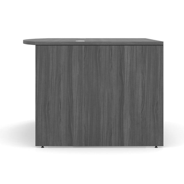 OfficeSource OS Laminate Collection Bow Front Desk Shell