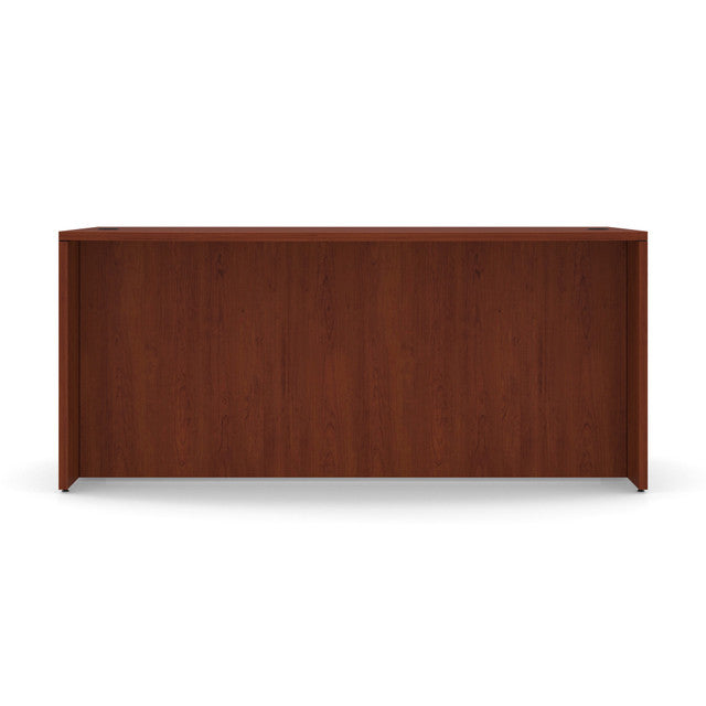 OfficeSource OS Laminate Collection Bow Front Desk Shell