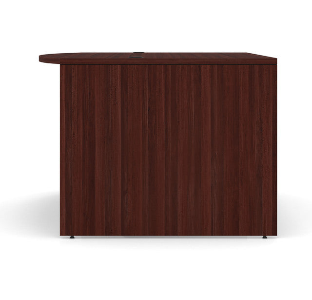 OfficeSource OS Laminate Collection Bow Front Desk Shell