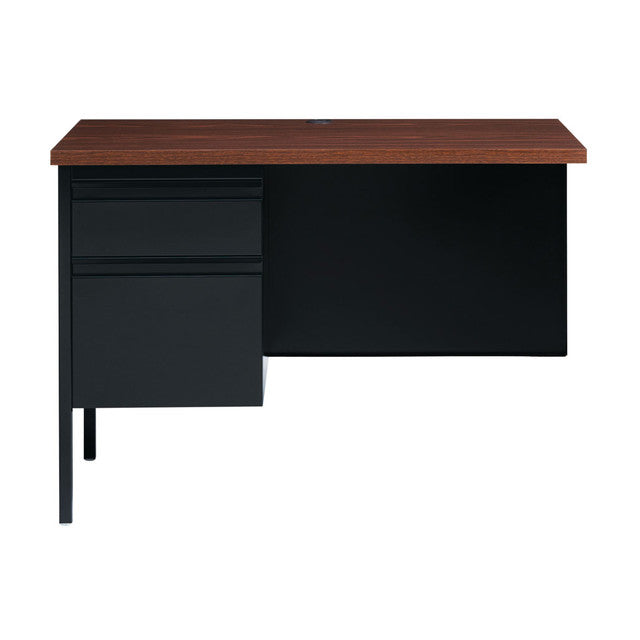 OfficeSource Raleigh Collection Left Hand, Single Pedestal Return - 42''W x 24''D